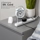 thumbnail image 4 of Power Strip GE de 6 salidas con 1 cable USB-A y 1 USB-C de 6 pies, blanco, 4 of 6