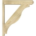 thumbnail image 3 of Ekena Millwork 6"W x 30"D x 34"H Funston Rough Sawn Craftsman Outlooker, Douglas Fir, 3 of 4