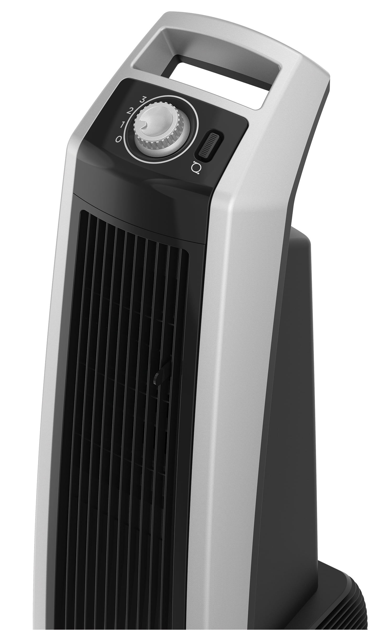 Lasko Oscillating High Velocity Tower Fan with 3 Speeds, U35105,  Gray/Black, 11.61L, New - Walmart.com