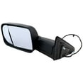 thumbnail image 3 of New Side Mirror Compatible with 2019-2024 Ram 1500 3.6L 5.7L V6 Hellcat Left Driver Side 395HP Replaces JDG186EL-S JDG186ELS 68493429AA-PFM 68493429AAPFM JDG186EL-S, 3 of 5
