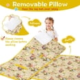 thumbnail image 3 of Pioneer Flower Floral Print Pattern Toddler Nap Mats for Kids Preschool,Sleeping Mat Bag or Kids,Toddler Sleeping Bag,Toddler Nap Mat or Daycare, 3 of 6