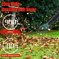 thumbnail image 6 of Floseru Backpack Gas Powered Leaf Blower, 80CC 900 CFM 4.8 HP 2 Stroke Grass Lawn Blower Air Cooling Gasoline Backpack Grass Blower with Air-Cooled, Snow Blower for Outdoor, 6 of 8