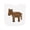 AA-White, variant on Inktastic Horse Baby Terry Cloth Bib