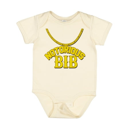 

Inktastic Notorious Bib Gift Baby Boy or Baby Girl Bodysuit