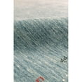 thumbnail image 4 of Pasargad Home Gramercy 4' x 6' Hand-Loomed Silk and Wool Light Blue Rug, For Indoor Space and all Age of Group, 4 of 5