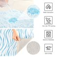 thumbnail image 6 of IAUYY Set of 2 Inch Bath Mat Thick Soft Plush Shower Mat TPR Backing Material Non Slip Bath Mats for Bathroom for Tub Shower Hotel Simple Line Art, 6 of 9