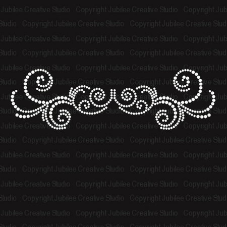 - Embellish Design E1 Iron On Rhinestone Transfer