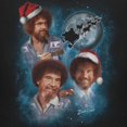 thumbnail image 3 of Teelocity Bob Ross Christmas Moon Long Sleeve (Medium - Standard Fit, Black), 3 of 4