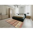 thumbnail image 4 of Ahgly Company Indoor Rectangle Abstract Brown Abstract Area Rugs, 7' x 10', 4 of 6