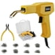 thumbnail image 1 of Soldadura de plástico, grapadora caliente para reparación de plástico, con 400 abrazaderas, grapadora de plástico para reparación de parachoques y carrocería, pistola de soldadura para, 1 of 5