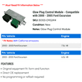thumbnail image 2 of Glow Plug Control Module - Compatible with 2000 - 2005 Ford Excursion 2001 2002 2003 2004, 2 of 2