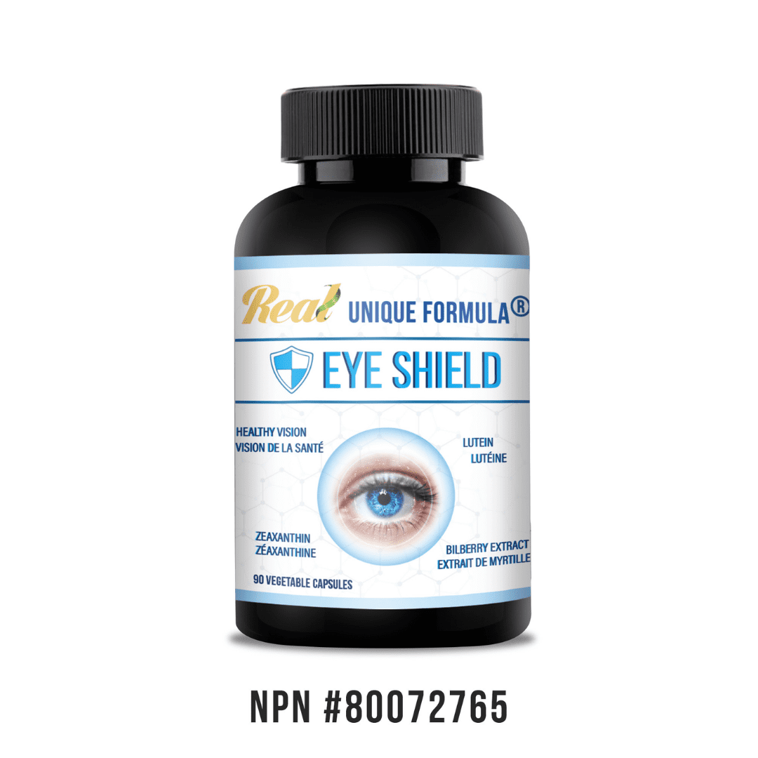 Unique Formula® Unique Formula Eye Shield Supplement for Eye Protection with Lutein & Bilberry Extract | 90 Capsules