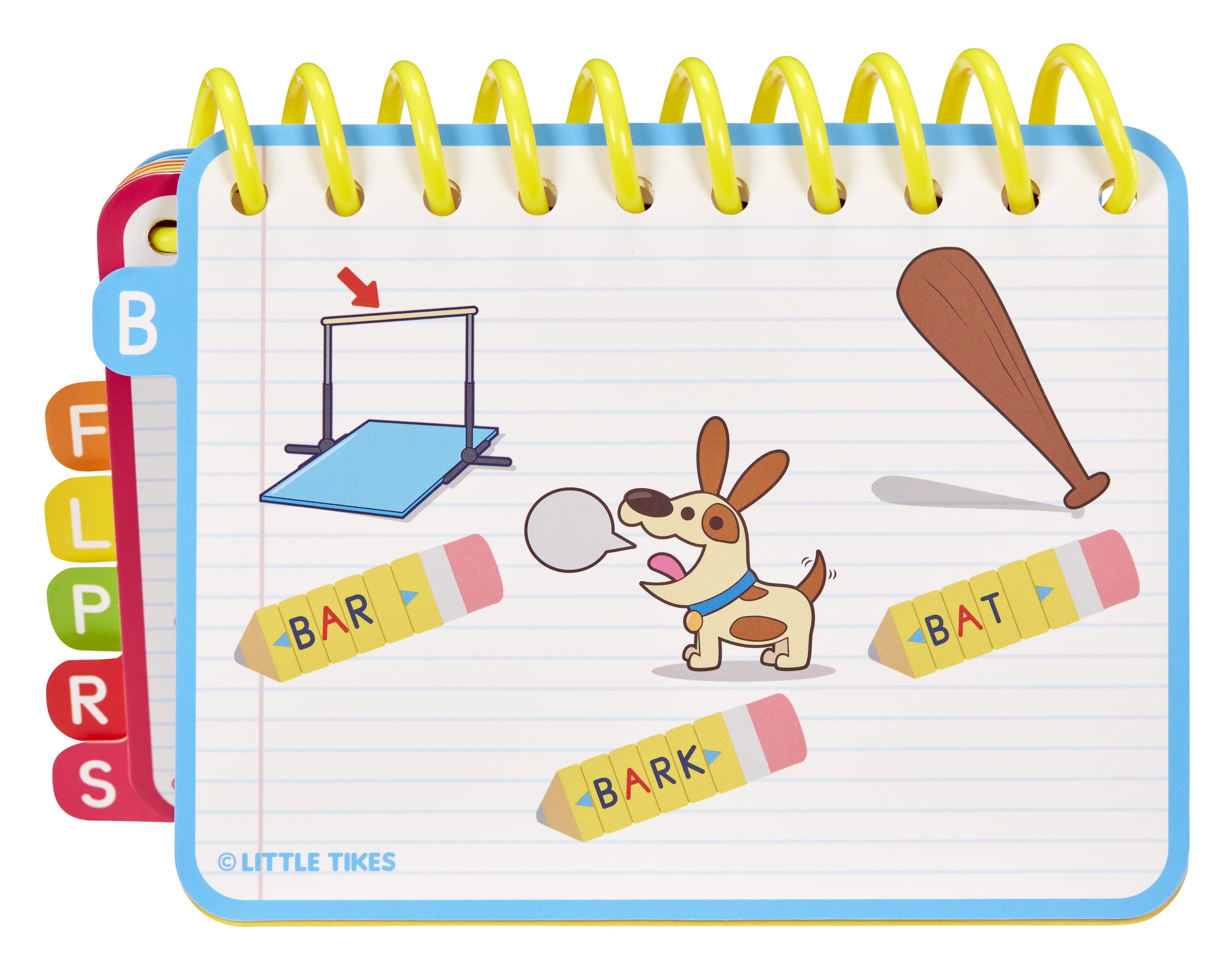 Little Tikes Old School 100 Words Spell & Spin Pencil, Letters, Spelling, Vocabulary, Phonetics, Alphabet, Sounds, Retro, Preschool Educational, Learning, Toy Gift Toddlers Girls Boys