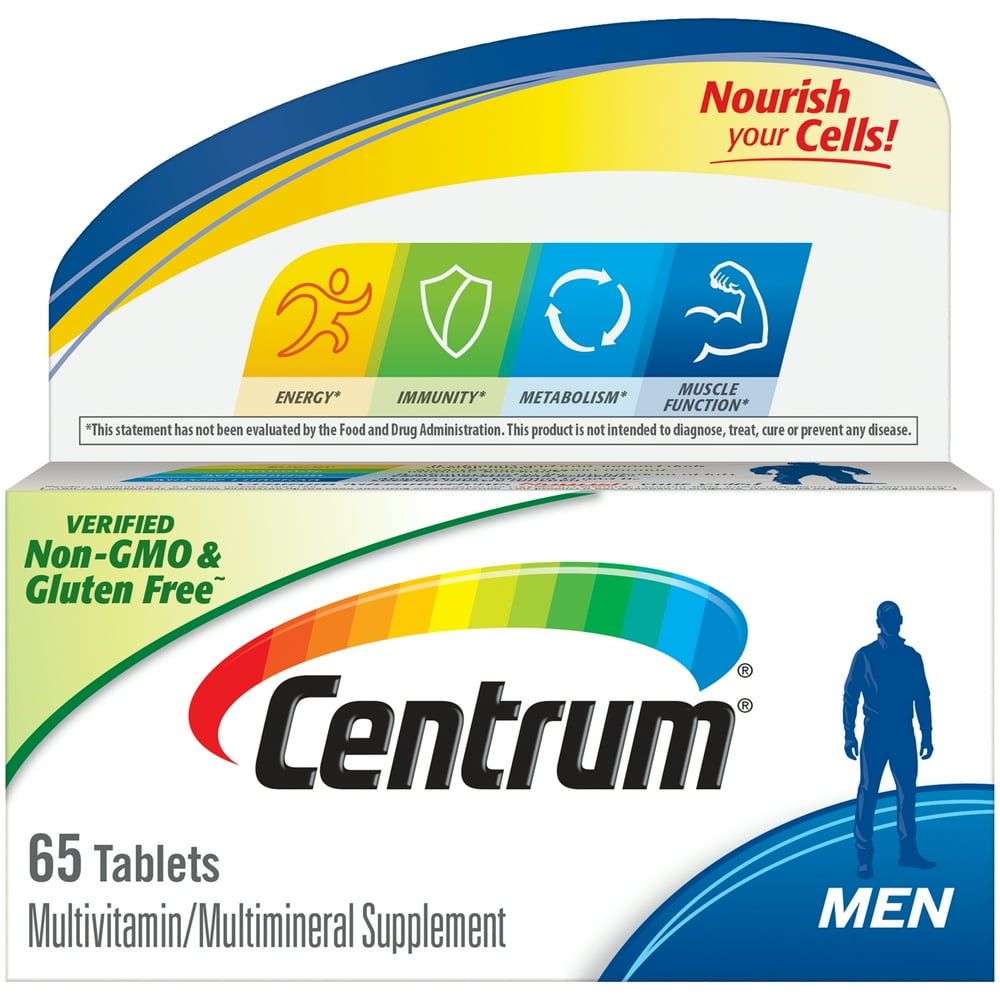 Centrum Multivitamins for Men, Multivitamin/Multimineral Supplement