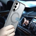 thumbnail image 3 of XPM for Samsung Galaxy S26+ / S26 Plus Matte Finish Magnetic Ring Hybrid Protective Invisible Kickstand Magsafe Compatible Phone Case Cover (Gray), 3 of 9