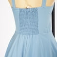 thumbnail image 6 of Belle Poque Women Vintage Two-Way Defined Waist Dress Ruched Bodice Flared A-Line Dress Summer Dresses For Women, 6 of 6