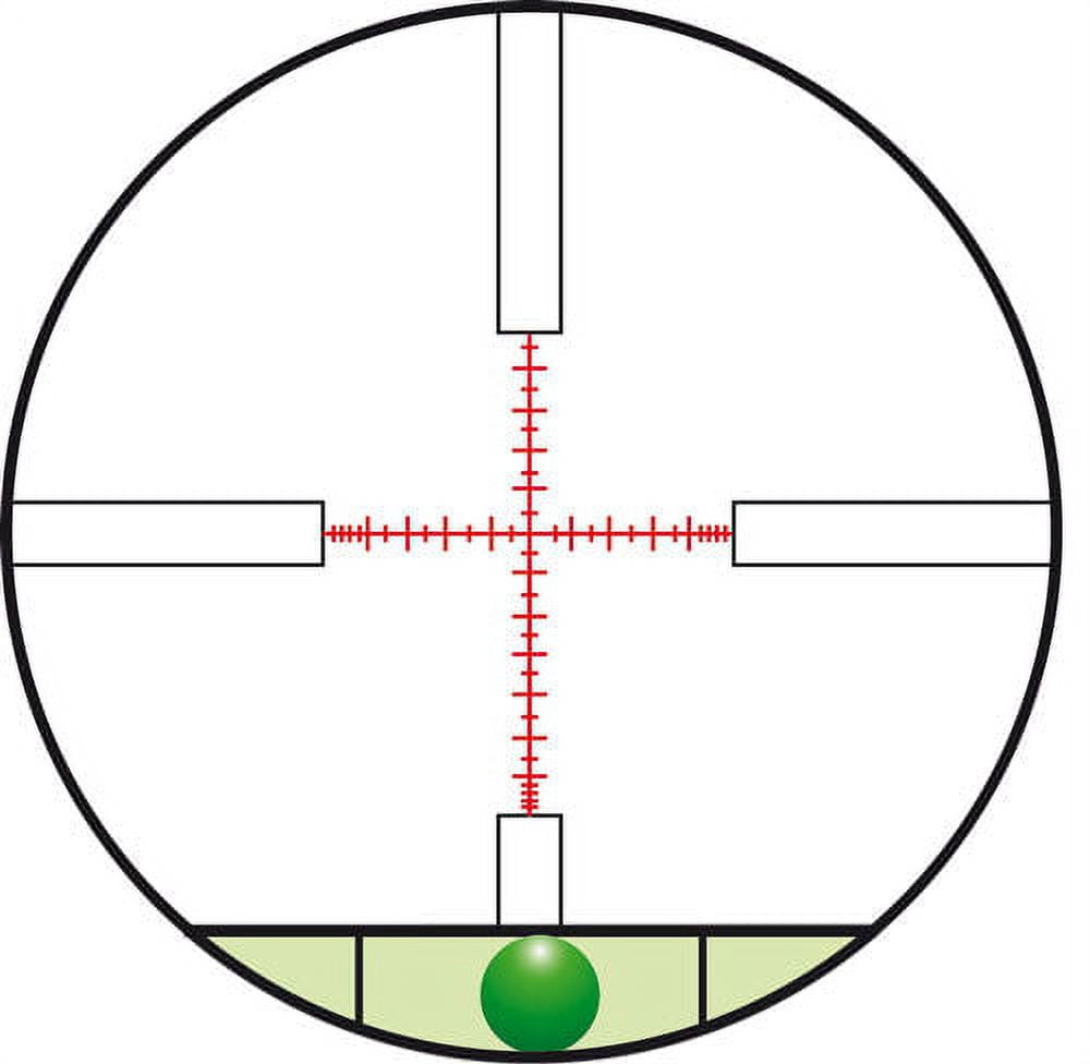 Konus Diablo 6-24X50mm Rifle Scope, 30mm Tube, Second Focal Plane, 1/2 Mil Dot Reticle, Matte Black