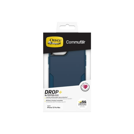 OtterBox - Commuter Antimicrobial Case for Apple iPhone 12 Pro Max