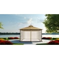 thumbnail image 4 of APEX GARDEN Melody II 10' x 12' Gazebo with Mosquito Net, 4 of 12