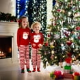thumbnail image 6 of SkiBeaut Christmas Pajamas for Kids Girls Holiday Long Sleeve Sleepwear Santa Cotton Pajamas Sets for 2-12T, 6 of 7