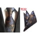 thumbnail image 1 of Juego de corbatas de seda tejida Paisley para hombre con bolsillo cuadrado formal, Tc22 Feliz Sencillez, 1 of 1