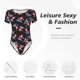 thumbnail image 4 of Balery Surfing Santa Body de cuello redondo de manga corta para mujer Tops de manga corta Tops básicos-XX-Large, 4 of 7