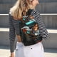 thumbnail image 5 of Fotbe Futuristic Robot Hummingbird Mochila de Lona con Estampado, Mochila Duradera, Mochila Versátil de Alta Calidad, Mochila Compacta Vintage-Small, 5 of 5