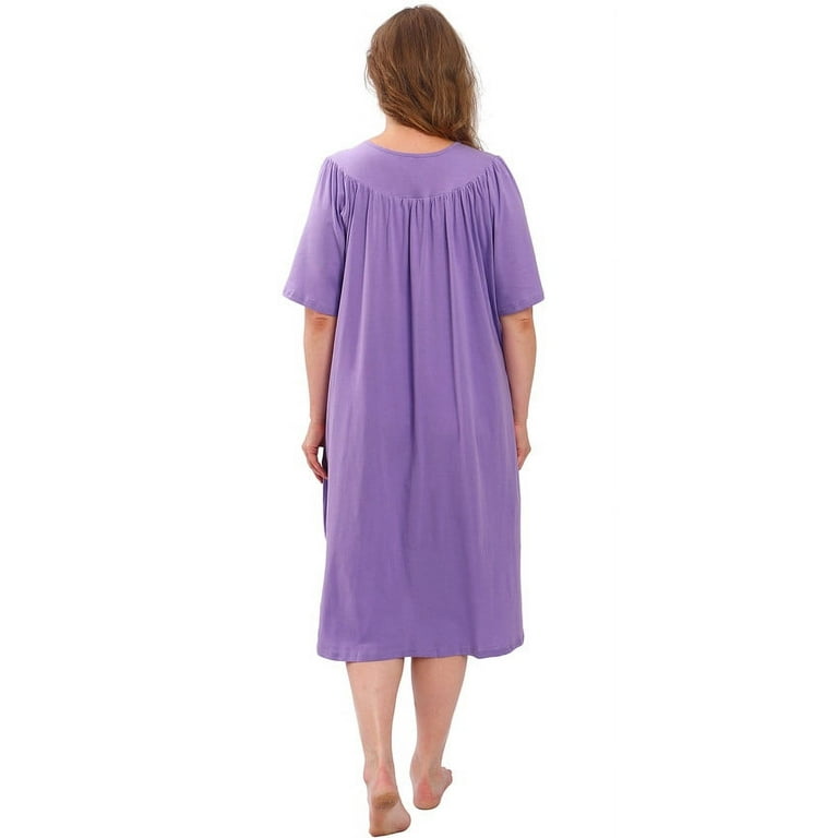 FEREMO 100% Cotton Nightgowns for Women Plus Size Nightgowns Soft