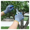 thumbnail image 4 of Man Gloves for Work Sweat-absorbing Grey Cotton Latex Gloves Wholesale Palm Coated Working Gardening Safety Gloves ,Durability and Dexterity, 4 of 4