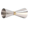 thumbnail image 4 of Metal Cocktail Jigger, Professional Bartending Measuring Cup Comfortable Touch Double Ended Exquisite Flexible Conversion With Scale For Party, 4 of 7