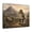 C, variant on XaaKee Canvas Wall Art Prints Humorous Surrealism Tyrannosaurus Rex Classical Style Quirky Vintage Scene Inner Framed 1812Inch