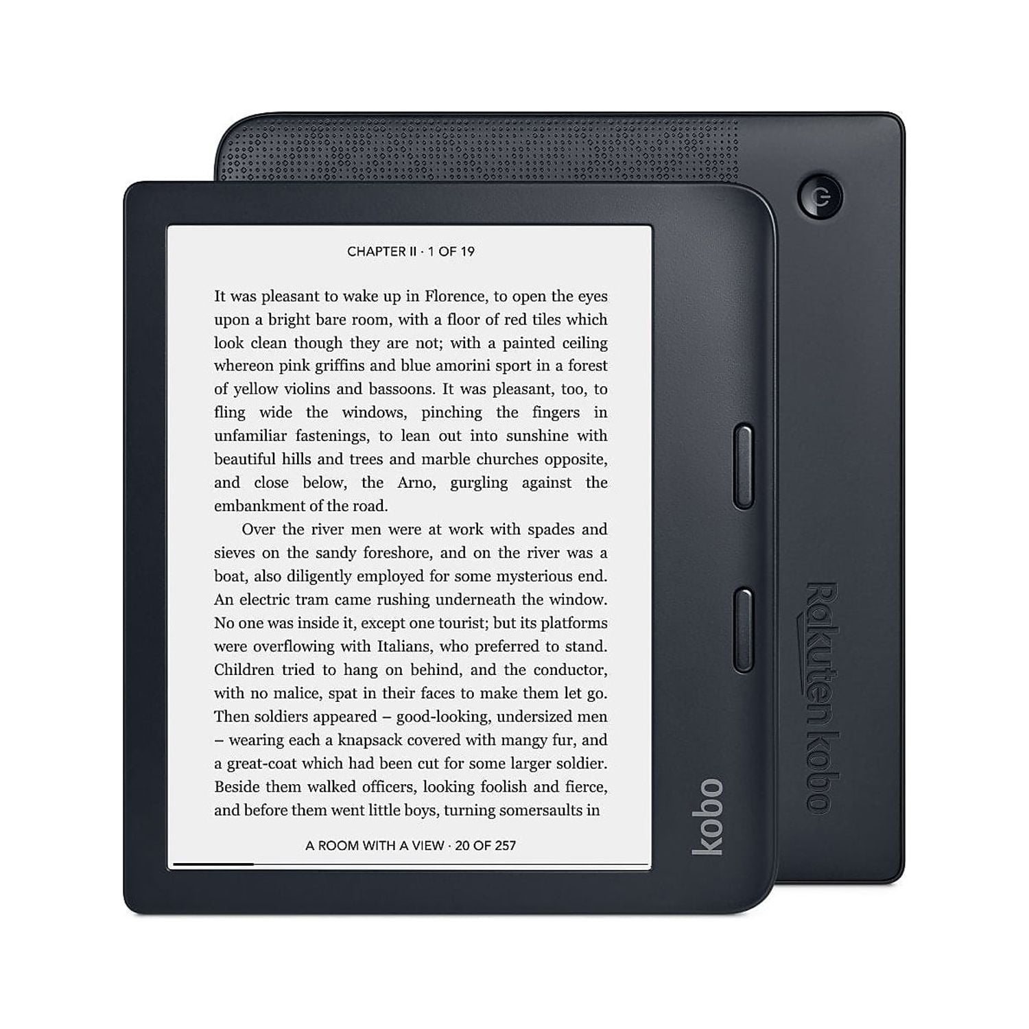 Kobo Libra 2 7 Waterproof E-Reader 32GB Black (N418-KU-BK-K-EP) N418KUBKKEP