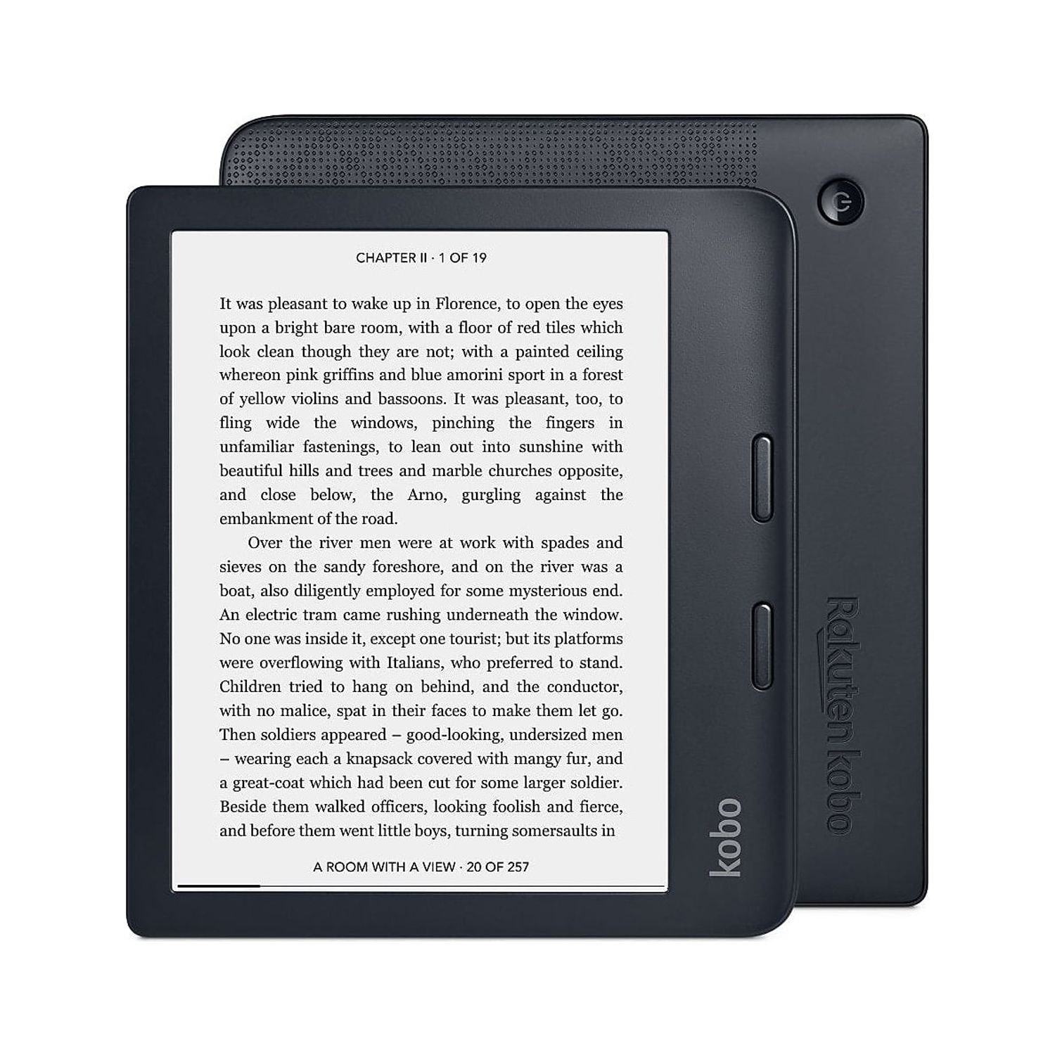 Kobo Libra 2 | eReader | 7? Glare Free Touchscreen | Waterproof | Adjustable Brightness and Color Temperature | Blue Light Reduction | eBooks | WiFi | 32GB of Storage | Carta E Ink Technology | Black - image 3 of 5