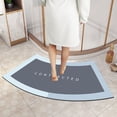 thumbnail image 1 of Xihbxyly Alfombra de Baño Antideslizante, Superabsorbente, de Secado Rápido, Antisuciedad y Sin Olores, Multiusos, Ideal para Baño, Lavandería, Cocina y Zona de Alimentación de Mascotas, Fácil de Lim, 1 of 2