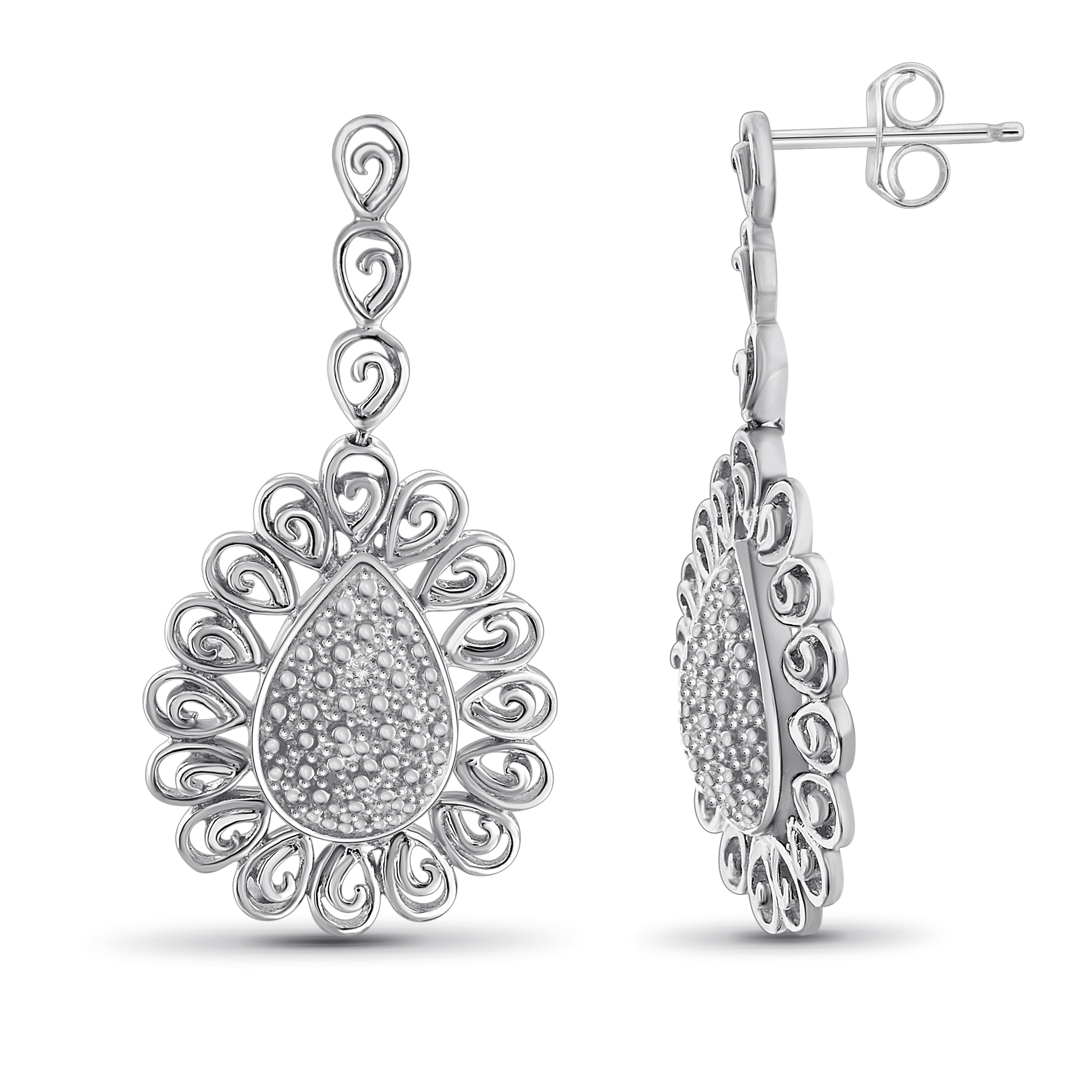 【関税込み】Rockaway Earrings in Diamonds/Silver 9ec09c58-6e7d-4692-8b98-