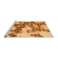 thumbnail image 2 of Ahgly Company Machine Washable Indoor Rectangle Abstract Orange Modern Area Rugs, 5' x 7', 2 of 4