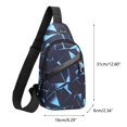 thumbnail image 3 of Jierger 2022 Korean Version Chest Bag Men's Fashion Camouflage Men's Messenger Bag Cloth Leisure Bag Canvas Small Backpack, 3 of 9