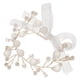 thumbnail image 1 of Pulsera de cuentas con cinta de hilo para boda, flor de mano, banda de muñeca nupcial, pulsera decorativa de perlas de cristal para fiesta, dama de honor, 1 of 6