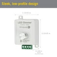 thumbnail image 1 of Armacost Lighting 511123 LED Dimming Controls, Slim, Rotary Knob, 1 of 4
