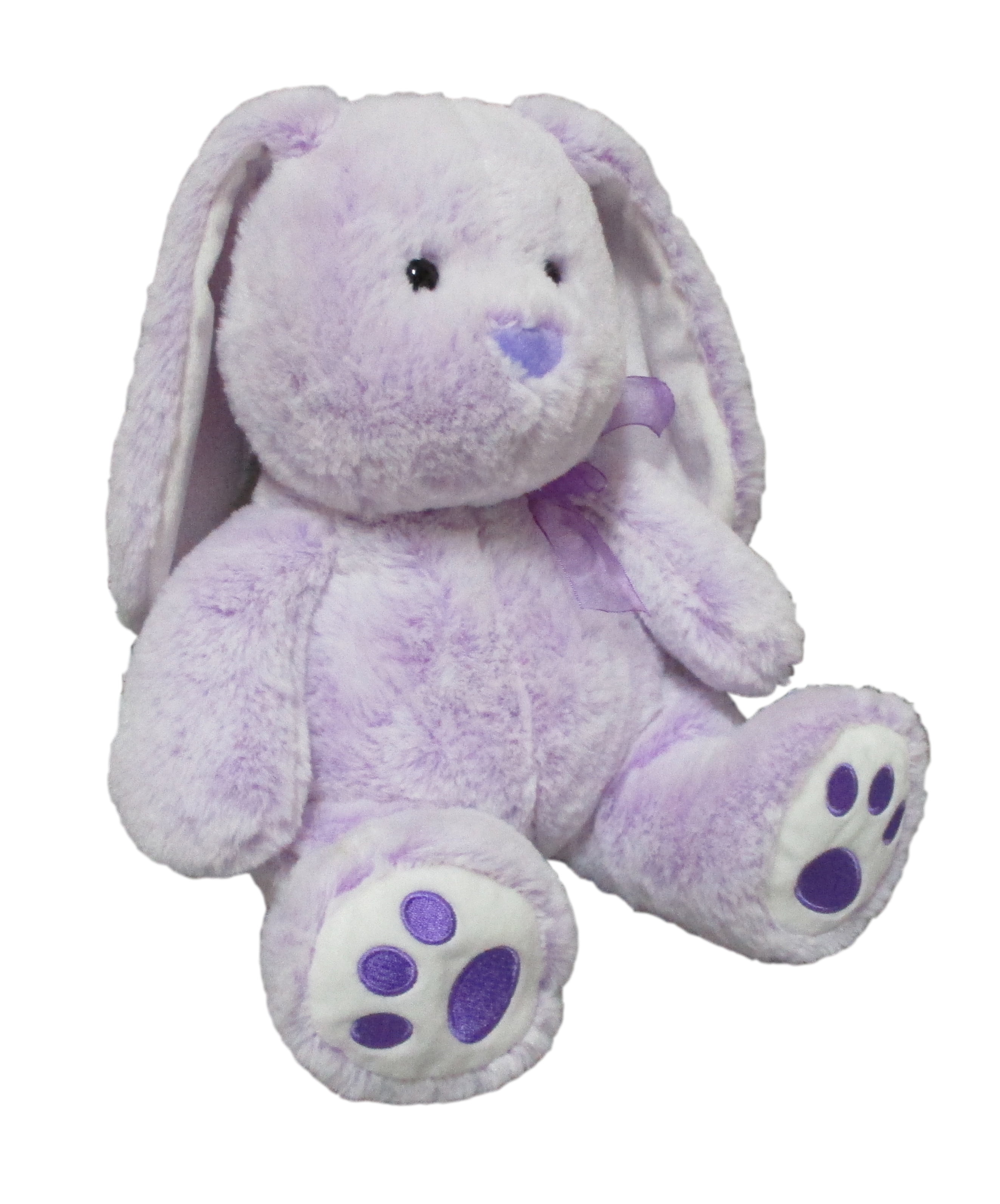 Details about   Way To Celebrate Easter Bunny Rabbit 13" Purple Soft Stuffed Plush Animal 