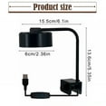 thumbnail image 3 of ZMKIAG Aquarium LED Color Changing Light with Clip, Waterproof 16w Dimmable Rgbw Lighting Timer & Remote Control for Plant Growth Reef Coral Aquatic Plants and Fish Keeping, 3 of 7