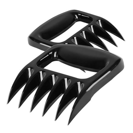 Pulled Pork Claws & Meat Shredder - Easily Lift, Handle, Shred, and Cut Meats - Essential for BBQ Pros - Ultra-Sharp Blades and Heat Resistant Nylon, BPA Free,