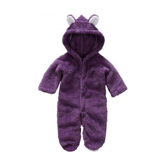 Autumn Winter Baby Clothes coral fleece Hoodies Fleece Clothes baby girls boys Clothesr newborn toddle clothing rompers Bodysuits One Pieces