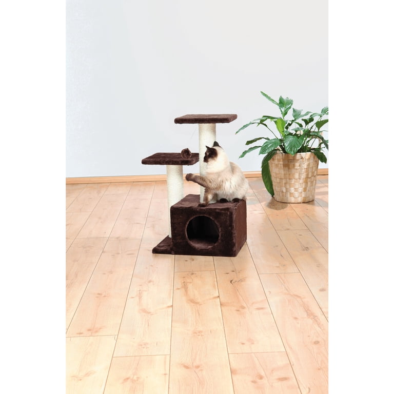 TRIXIE Valencia 28" Cat Tree, Brown photo 3