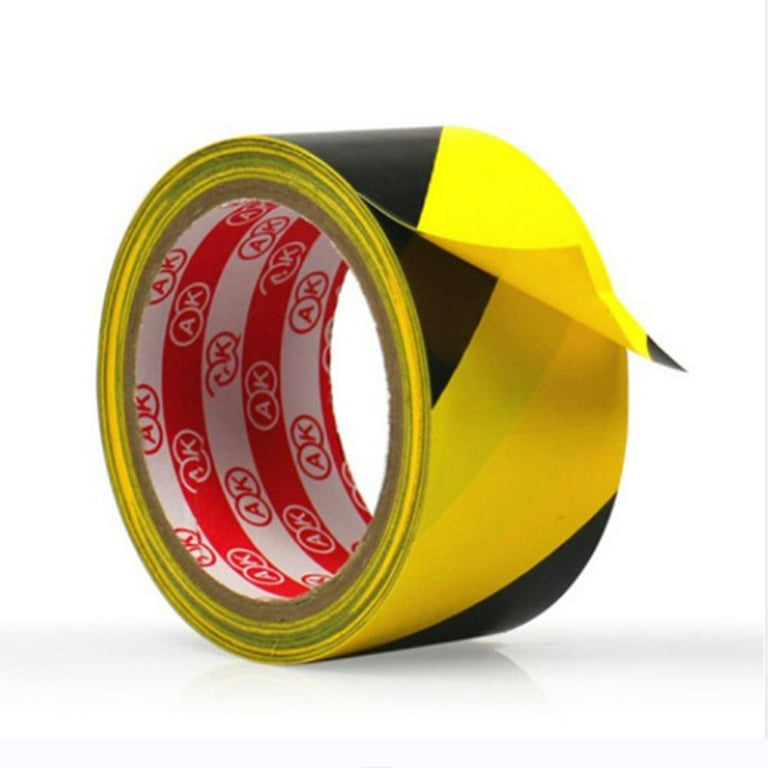 High Quality Barrier Black Yellow Self Adhesive Identification