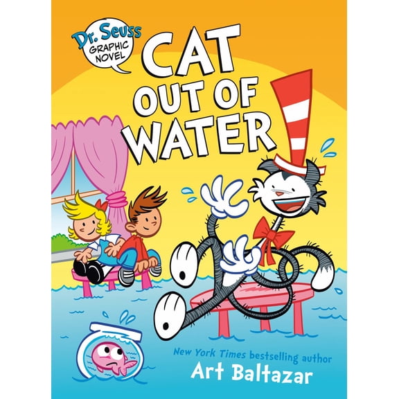 Dr. Seuss Graphic Novel: Cat Out of Water: A Cat in the Hat Story (Hardcover)