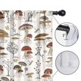thumbnail image 4 of Blackout Kids Curtains,Red Mushroom Plant Light Pattern Childrens Insulated Curtains Set Of 2,Bedroom Essentials,Toddler Room Decor 52"x84", 4 of 5