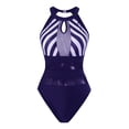 thumbnail image 4 of Maillot de Bain Rayé pour Femmes Aguichant Transparent Grande Taille Bikini Bandeau Maillot de Bain String pour Femmes Bikini Homme avec Jupe Robe Ronde Maillot de Bain Maillot de Bain Col en V pour Femmes Bikini Léopard Poitrine, 4 of 8