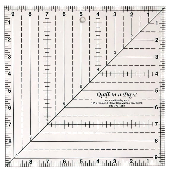 9.5 Square Up Ruler by Quilt in a Day