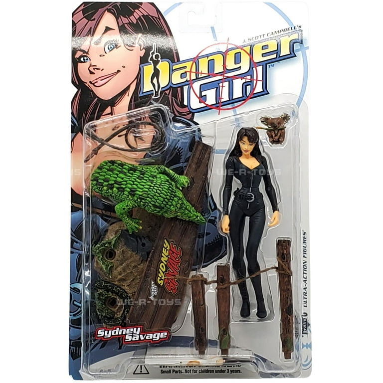 J. Scott Campbell's Danger Girl Sydney Savage Action Figure